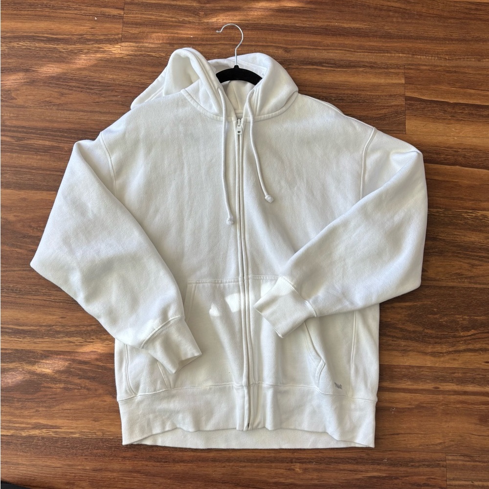 TNA Sweatfleece Cozy White Hoodie